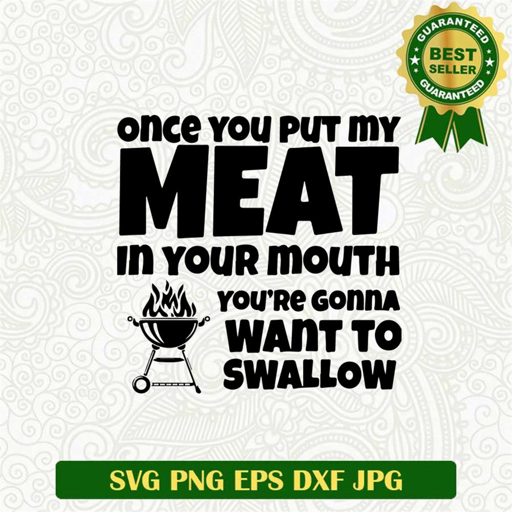 Funny Grill Svg