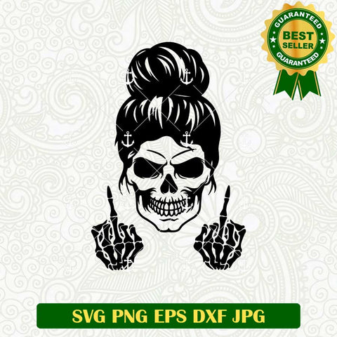 Funny Mom Fuck Hand SVG