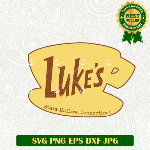 Gilmore Girls Lukes Mug SVG