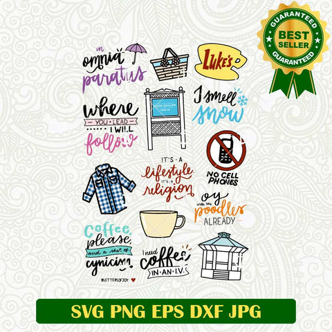 Gilmore Girls Movie Quadro SVG