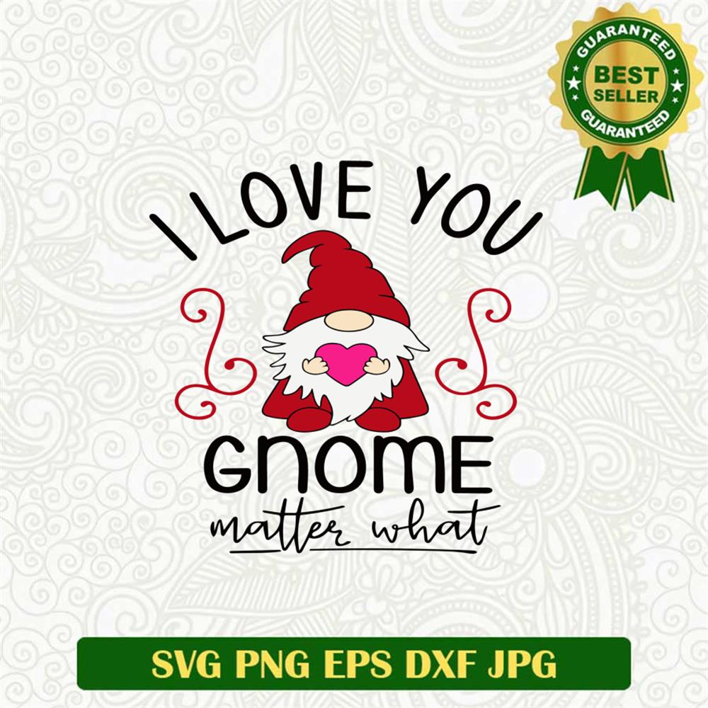 Gnome Love Svg
