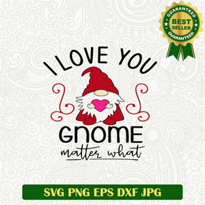 Gnome Love Svg