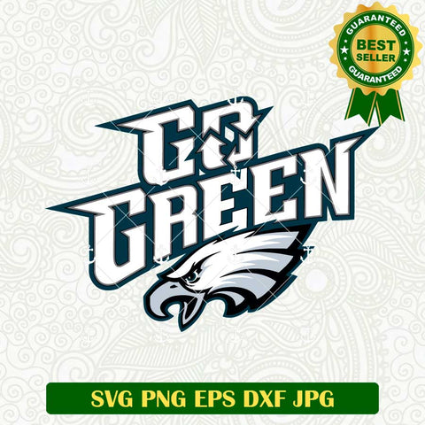 Go Green Eagles SVG