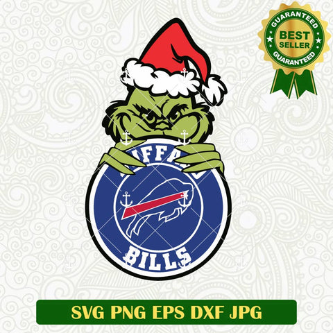 Grinch Buffalo Bills SVG