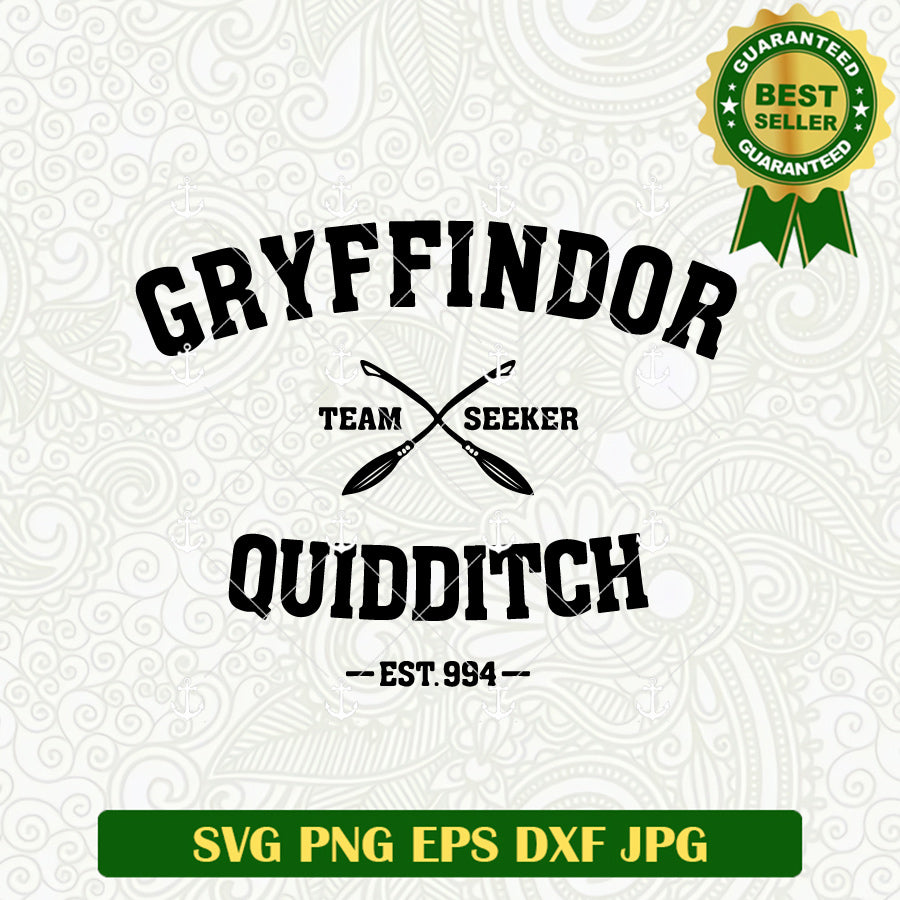 Gryffindor Quidditch Team SVG