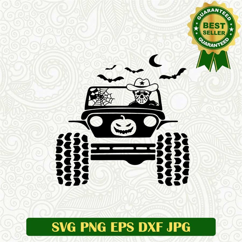 Halloween Jeep Ride Svg