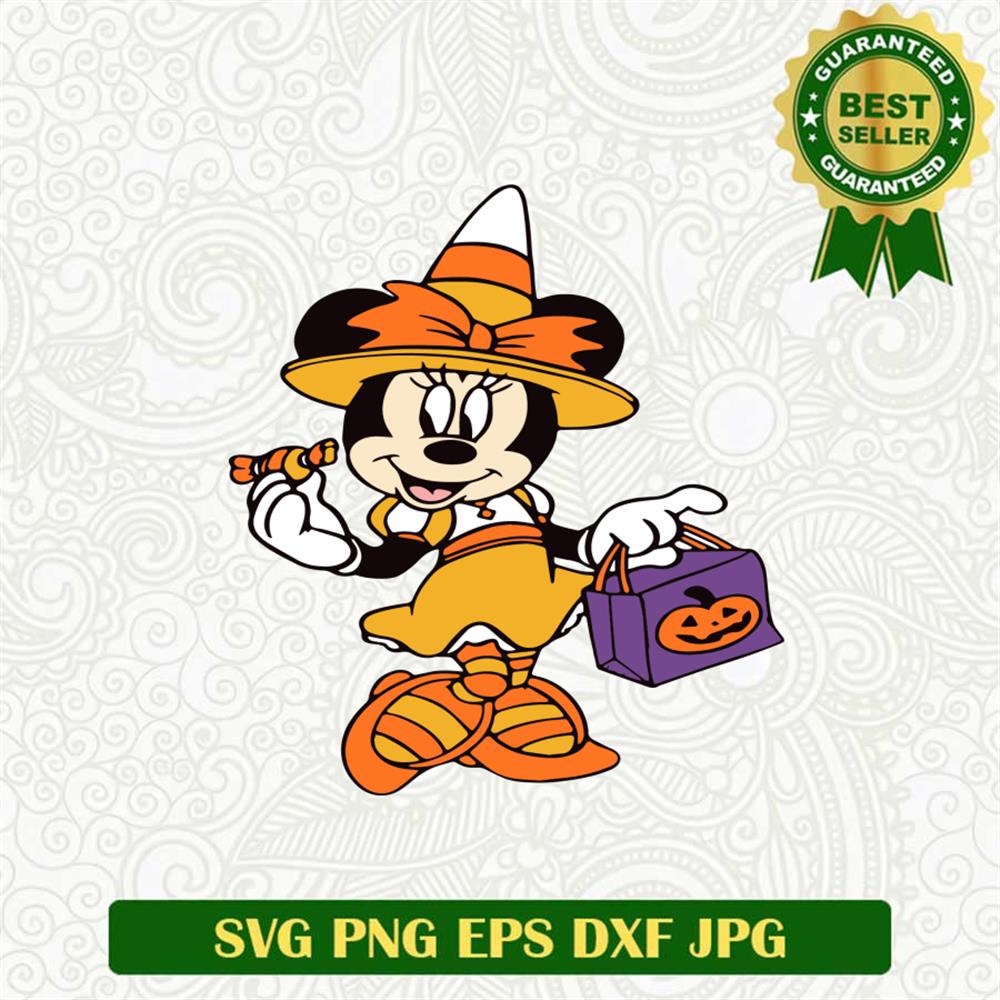 Halloween Minnie SVG