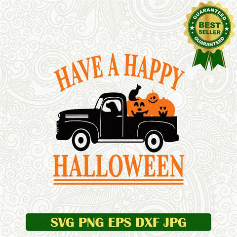 Halloween Truck SVG