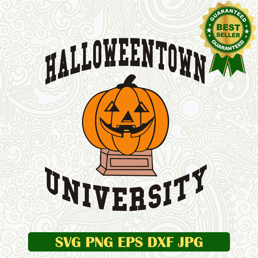 Halloweentown University Pumpkin SVG, Halloween Pumpkin SVG PNG