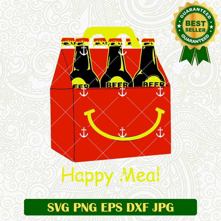 Happy Meal Beer SVG