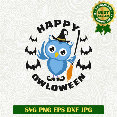 Happy Owloween SVG