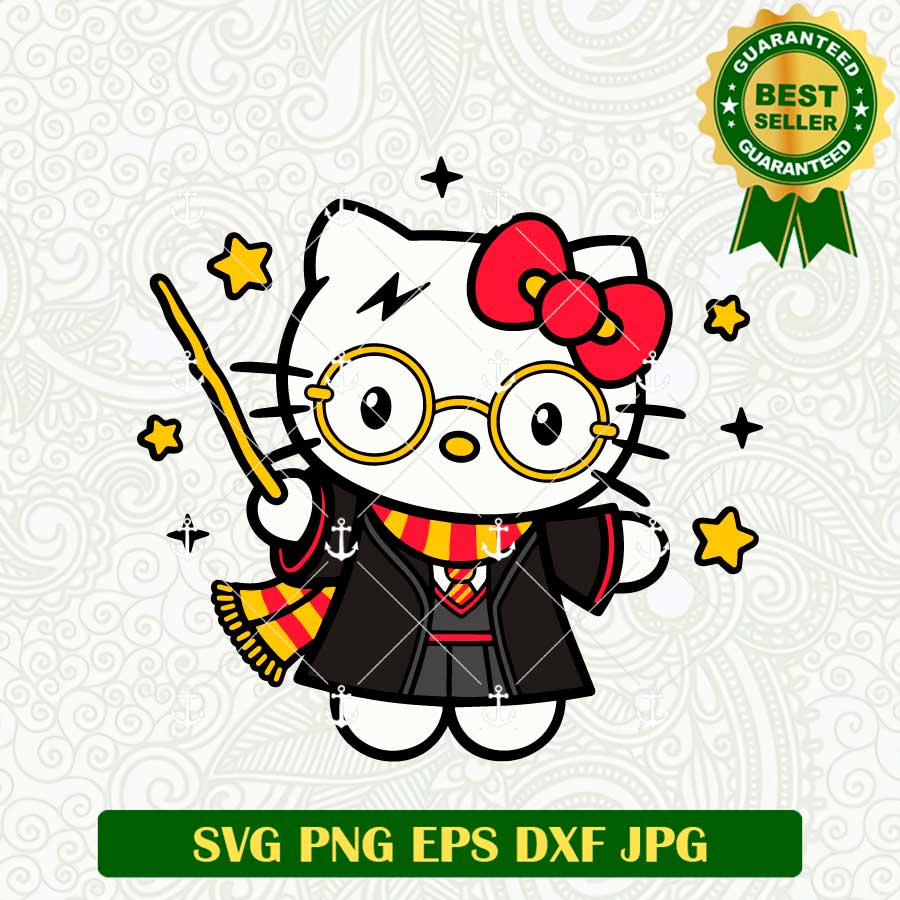 Harry Potter Hello Kitty SVG