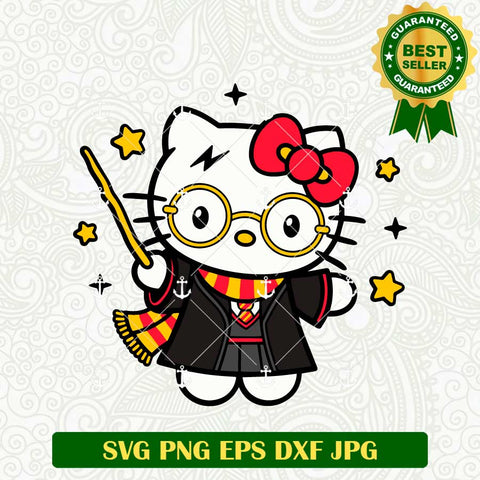 Harry Potter Hello Kitty SVG