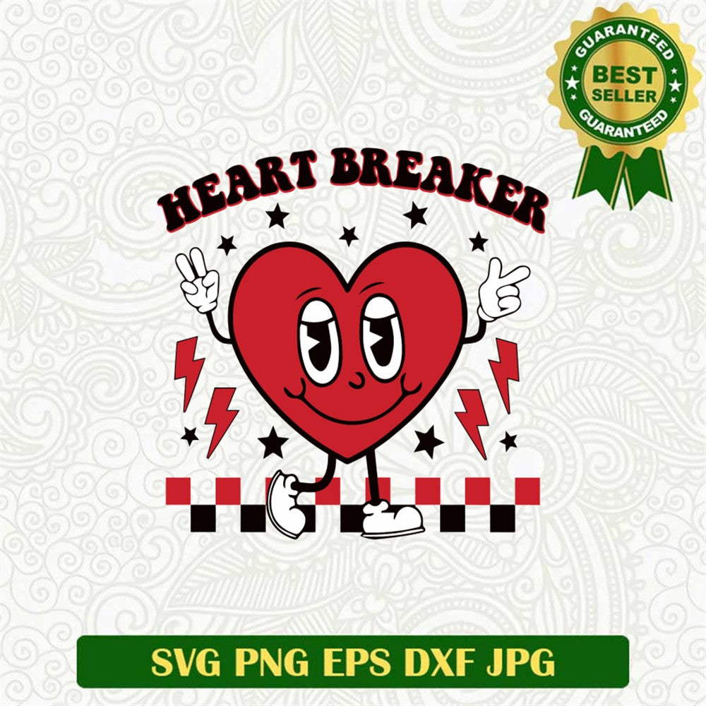 Heart Breaker Race Pit Svg