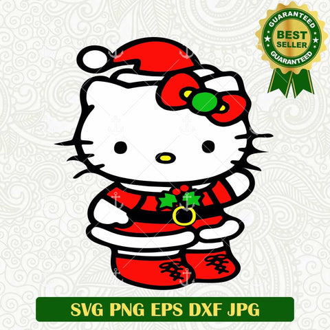 Hello Kitty Christmas SVG