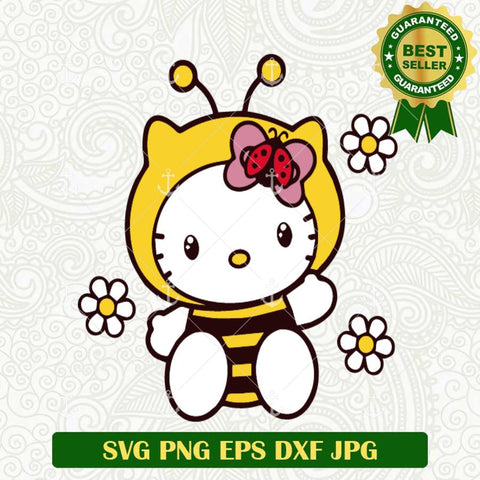 Hello Kitty Honey Bee SVG
