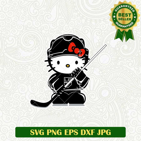 Hello Kitty Ice Hockey SVG