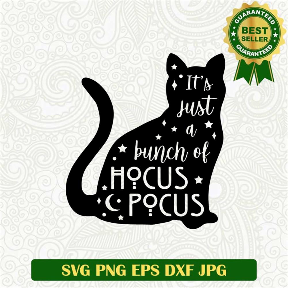Hocus Pocus Cat SVG