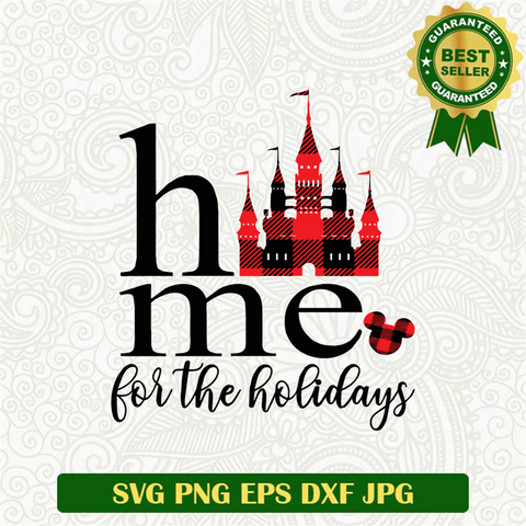 Home for the holidays SVG