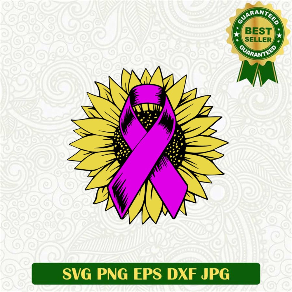 Hopeful Pink Ribbon Svg