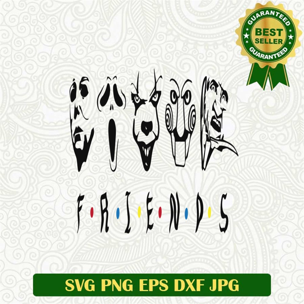 Horror Friends Movie Svg