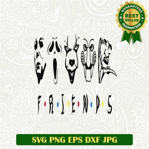 Horror Friends Movie Svg