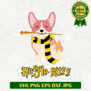 Huffle Ruff Corgy Dog SVG