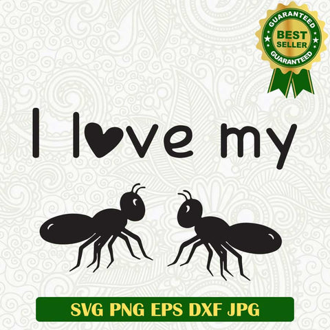 I love My Aunt SVG, Aunt Funny SVG PNG Cricut