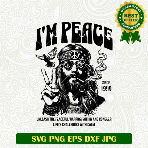 I'm Peace SVG