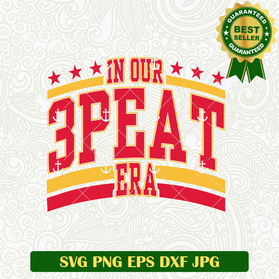 In Our 3peat Era SVG