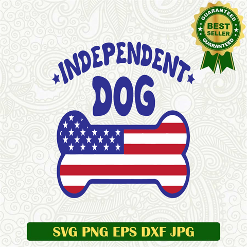 Independent Dog SVG