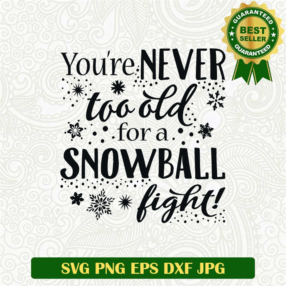 Indoor Snowball Fight Kit Printables SVG
