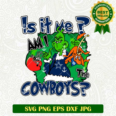 Is it me Am I The Cowboys SVG