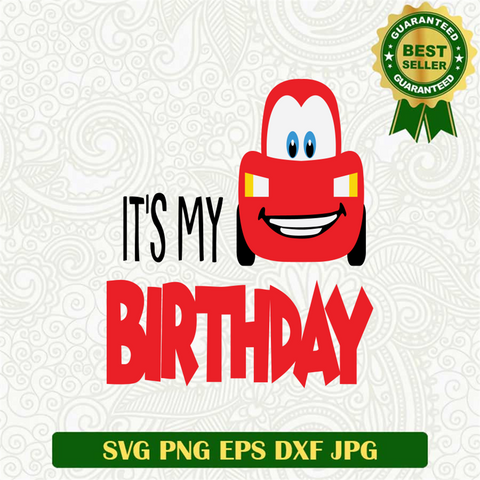 It's My Birthday Mc Lighting Queen SVG
