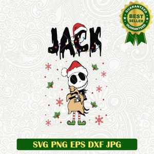 Jack Skellington Christmas SVG