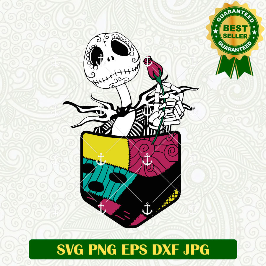 Jack Skellington Pocket SVG