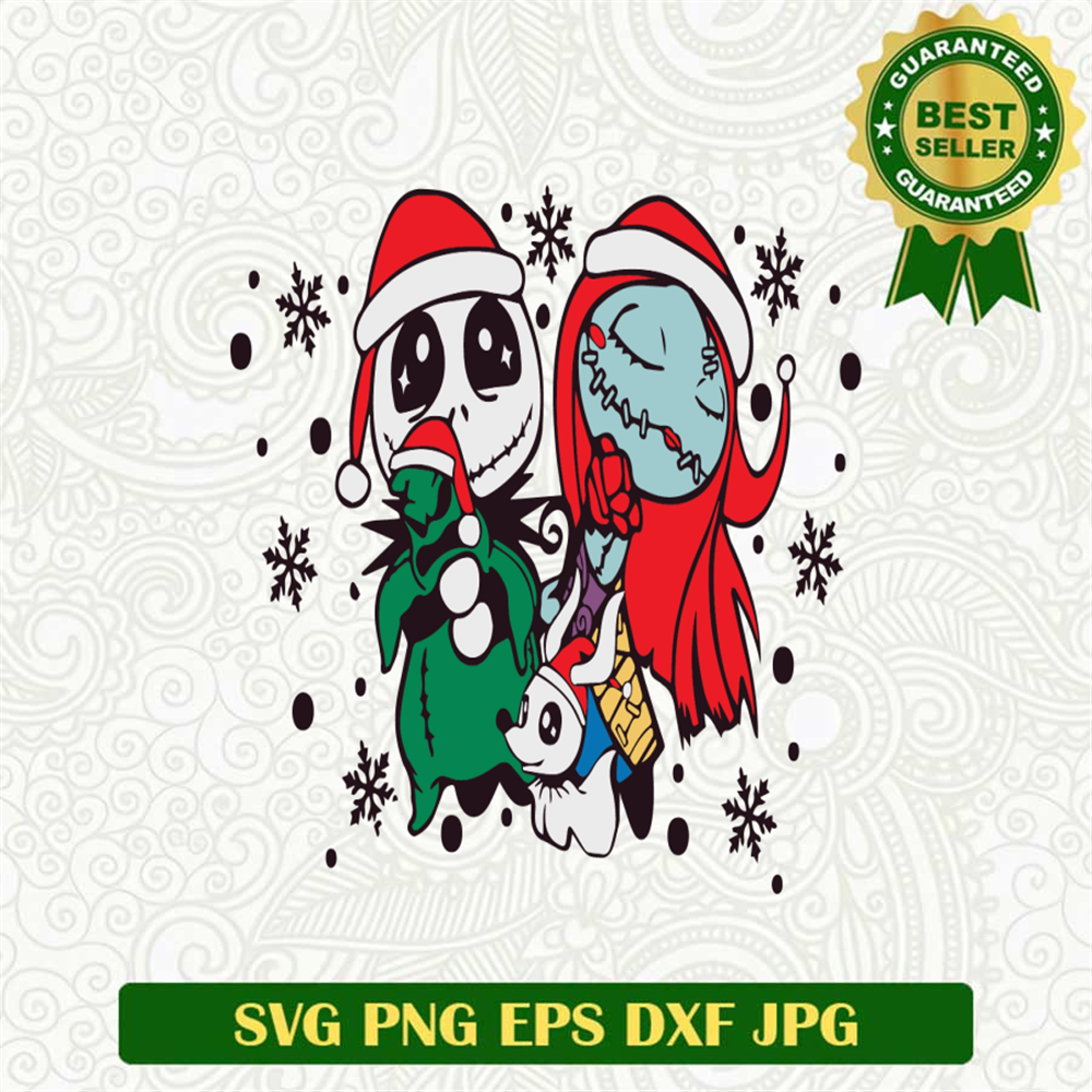 Jack Skellington and Sally SVG