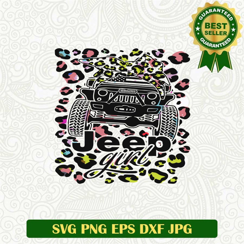 Jeep Girl Mud Svg