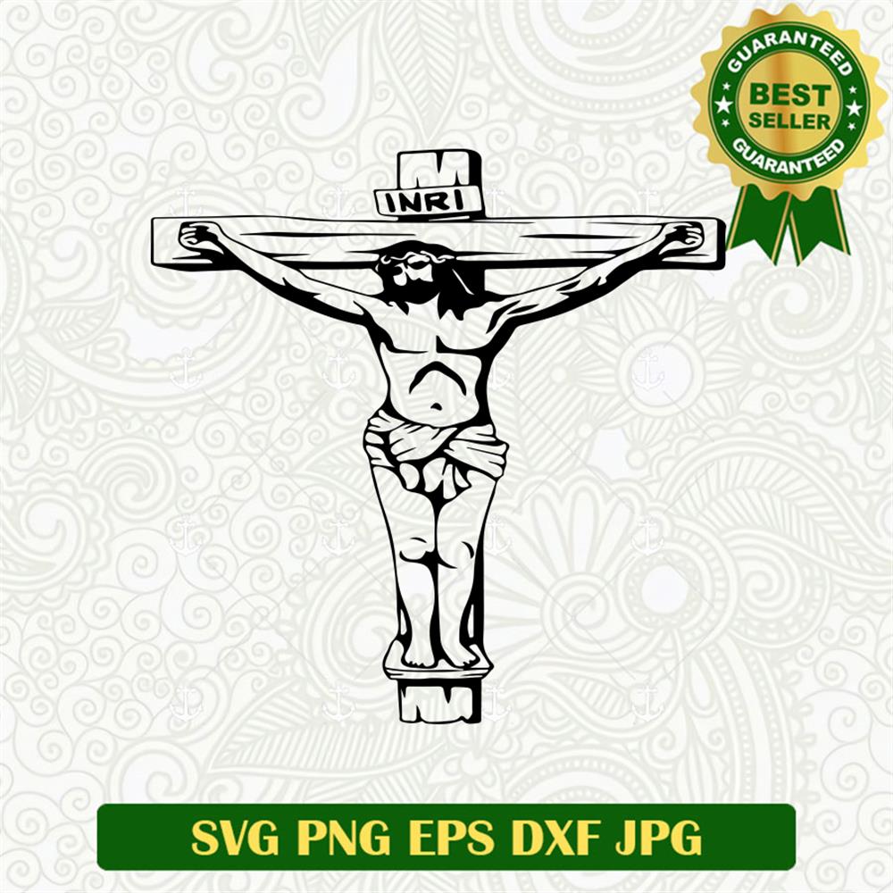 Jesus On Cross SVG, Jesus SVG, Jesus Crucifix SVG – Lightberty