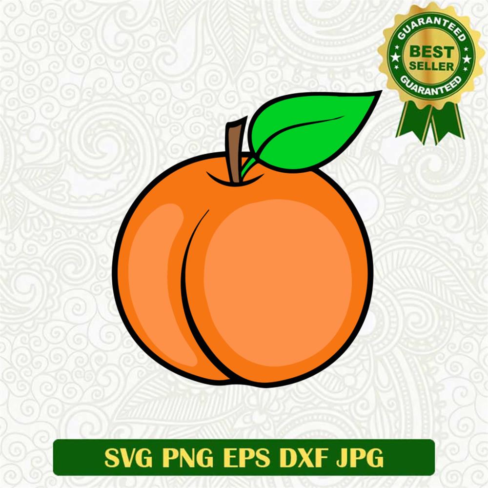Juicy Peach SVG