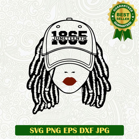 Juneteenth 1865 Black woman SVG, Juneteenth Black History SVG PNG