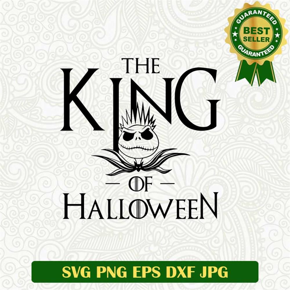 King of Halloween SVG