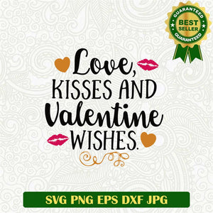 Kisses Wishes Svg