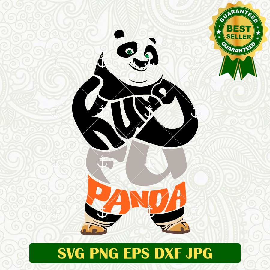 Kungfu Panda PO SVG