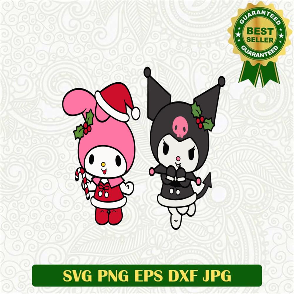 Kuromi Couple Svg