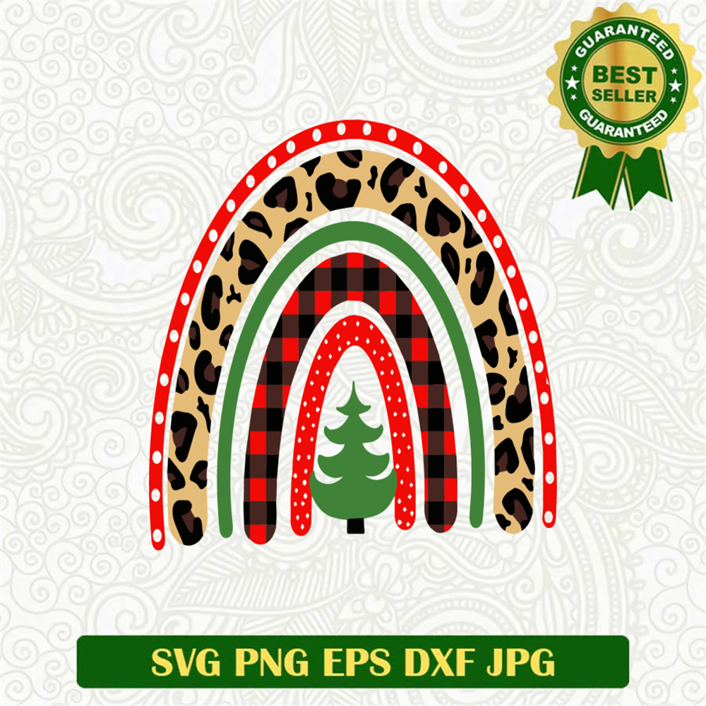 Leopard Grinch Christmas SVG