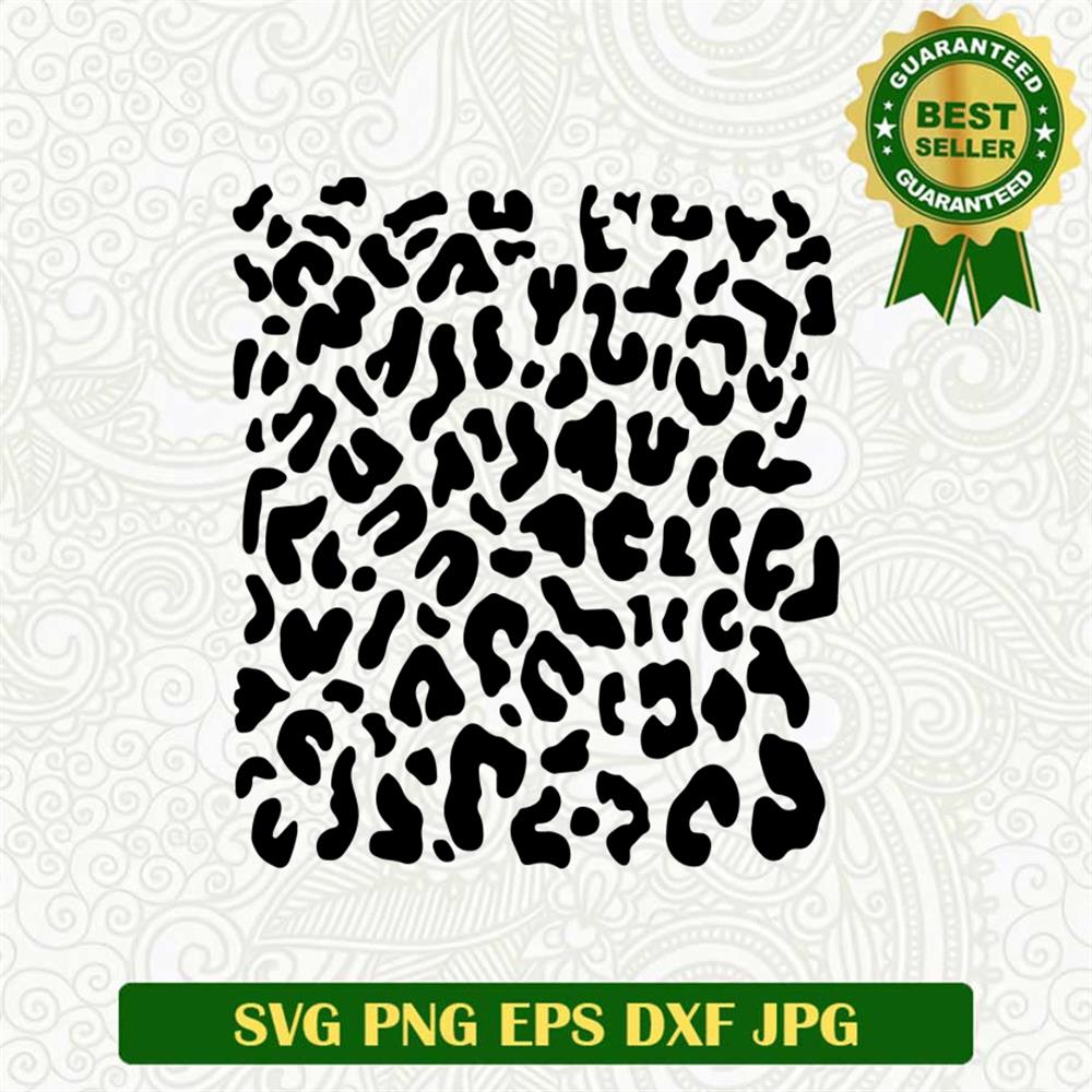 Leopard Heart SVG