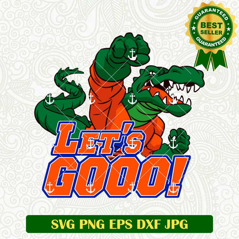 Let's Go Gators SVG