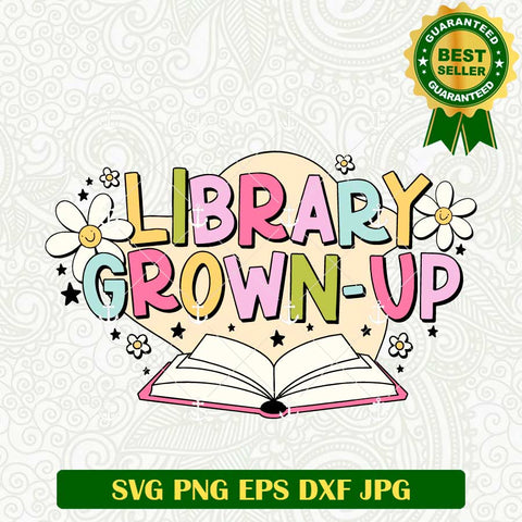 Library Grown Up SVG