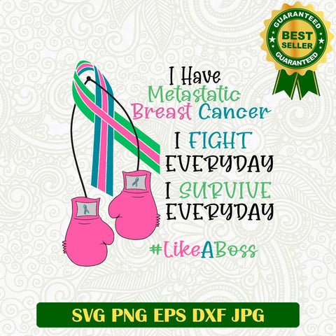 Like a Boss Cancer SVG